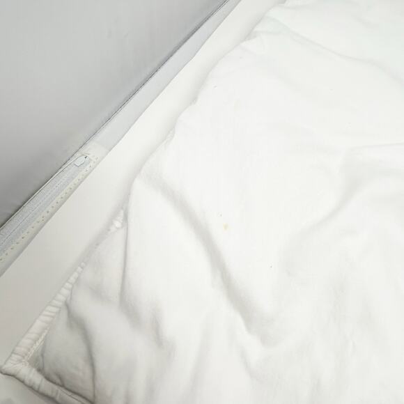 Pottery‎ Barn Home Quilted Pintuck Accent Throw Pillow Sham Case Cover White - Picture 4 of 7